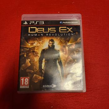 Jeux Ps3 PlayStation 3 Deus Ex Human Révolution