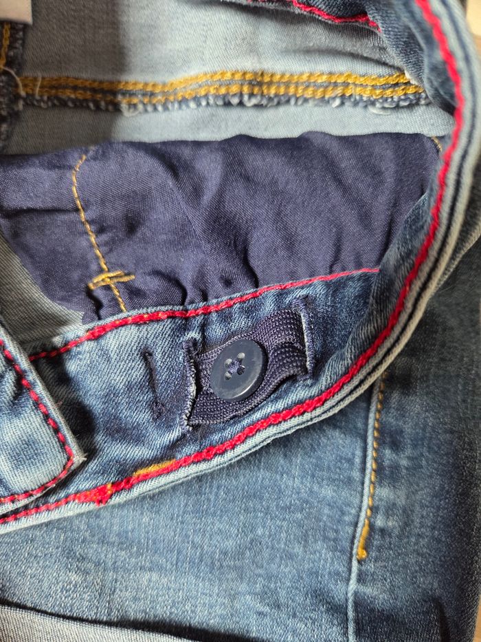 Short en jean fille 8 ans okaidi - photo numéro 3