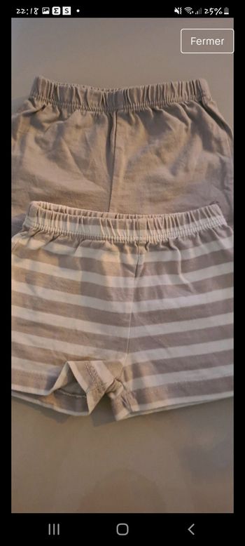 Lot 2 shorts