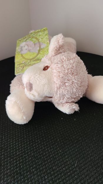 DOUDOU PELUCHE BUKOWSKI MOUTON BLANC ECRU