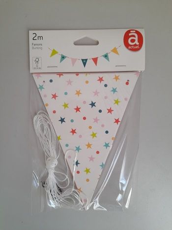 Fanion guirlande étoiles