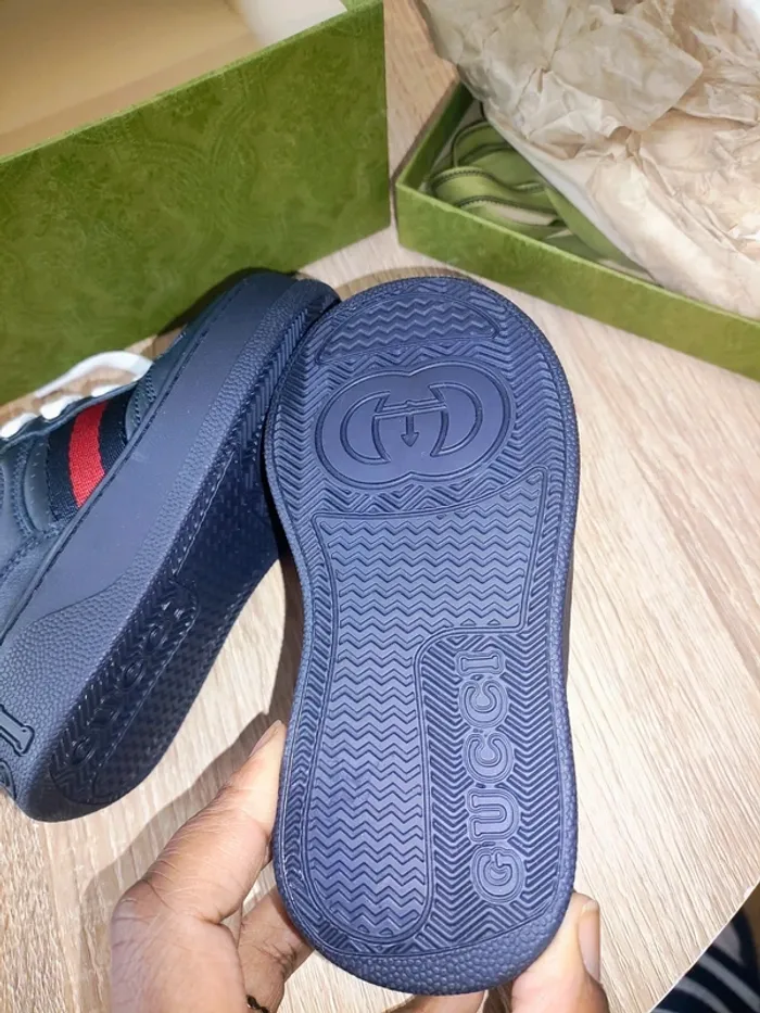 Authentique baskets gucci - photo numéro 6