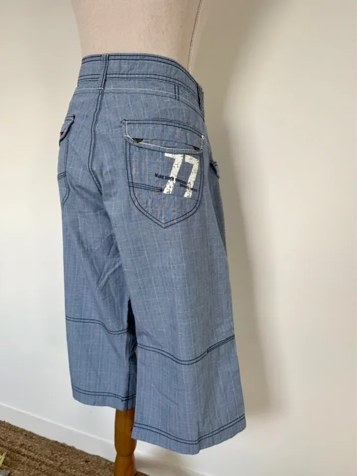 Bermuda short denim poches Kort Pantaloncini Pantalones destroy corto hombre uomo Szorty XXL - photo numéro 2