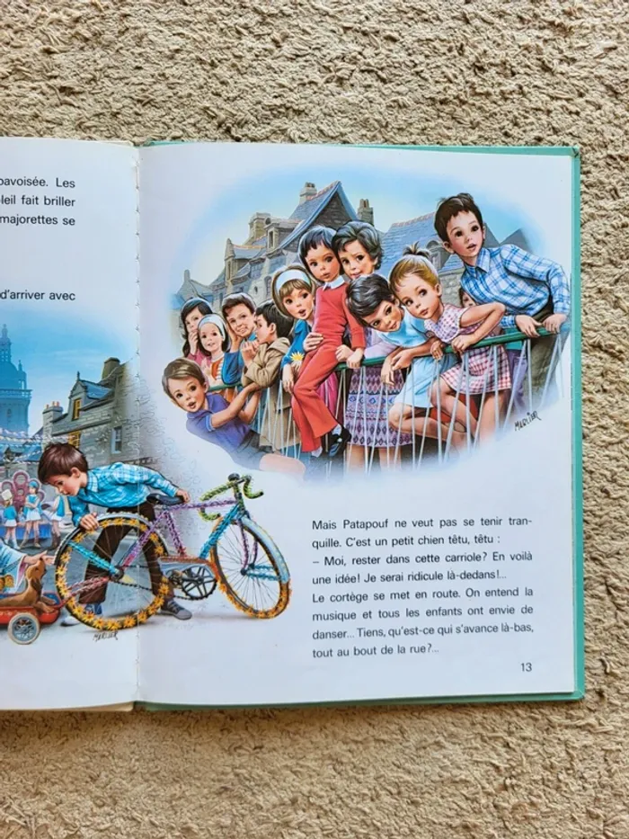 Livre enfant vintage "Martine à la fête des fleurs" de Gilbert Delahaye - photo numéro 8