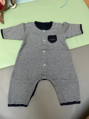 combinaison petit bateau 1 mois