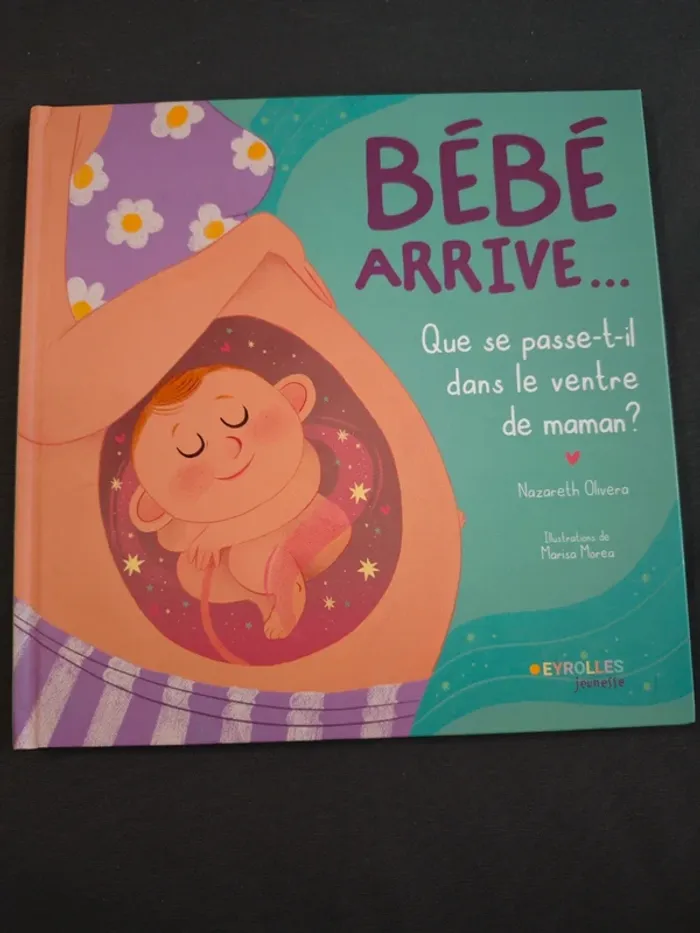 Livre bébé arrive