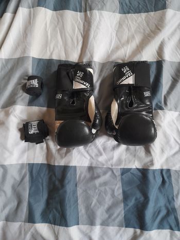 Gand de boxe +2 bandes