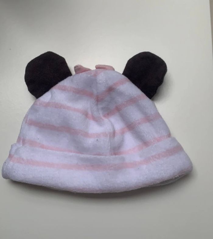 Bonnet naissance oreille Mickey