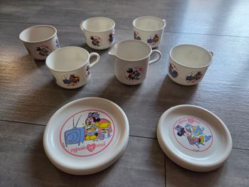 Lot de dînette Vintage Minnie Disney