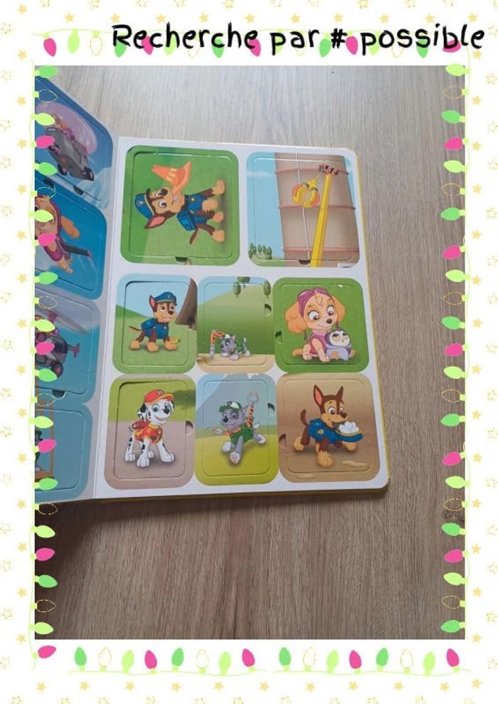 Livre puzzle pat patrouille - photo numéro 3