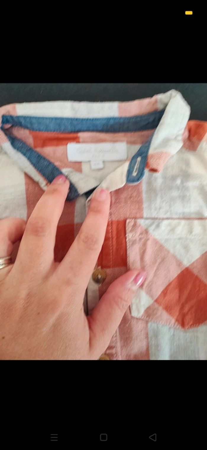 Chemise à carreaux 4ans - photo numéro 2