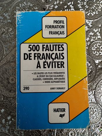 500 fautes de français à éviter 🧡
