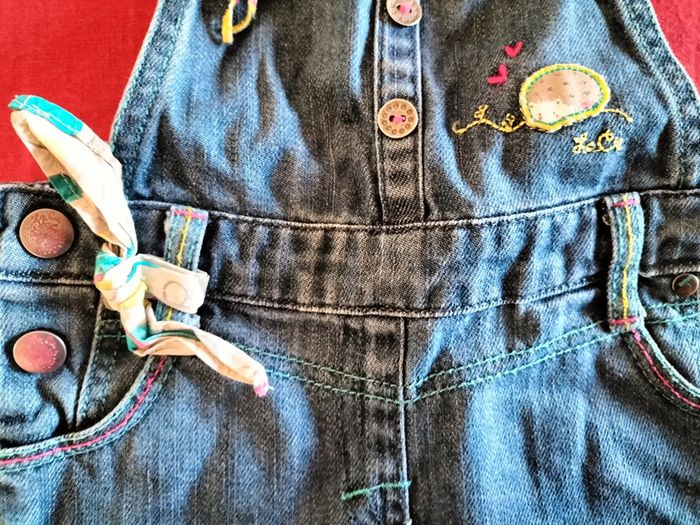 Salopette short bleu en 18 mois en DPAM - photo numéro 6