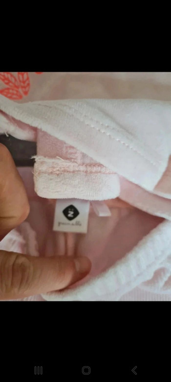 Pyjama fille chaud en velours 6 mois - photo numéro 5