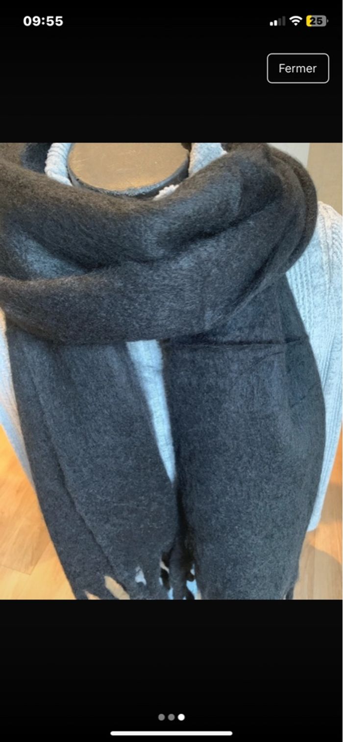 Écharpe noir - photo numéro 3