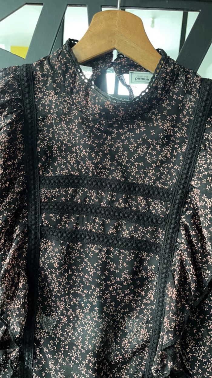 Chemisier blouse transparente taille 38 - photo numéro 2