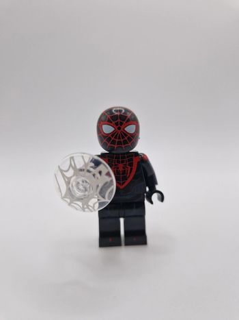Figurine type lego Miles Morales Spiderman Marvel