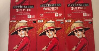 Lot de 6 boosters OP 13 One Piece