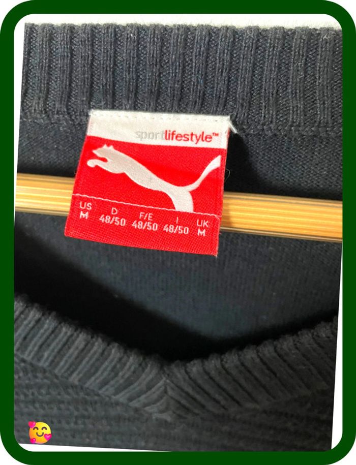 Pull Puma – Homme – Taille M – Noir - photo numéro 4