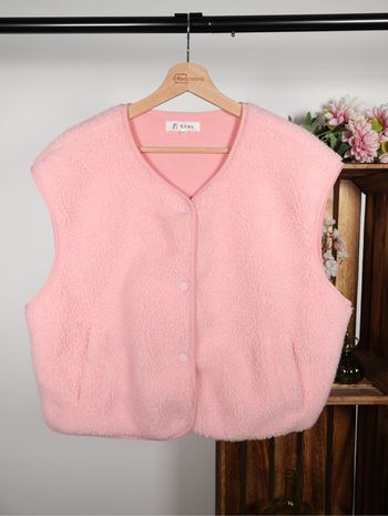 Veste sans manches polaire Kilky Rose - Taille M/L