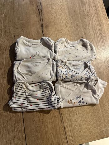 Lot de 6 bodies