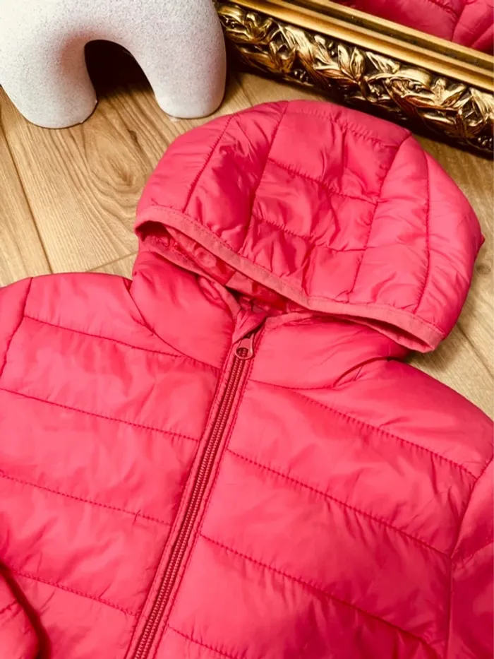 Taille 4 ans doudoune fine fille Gemo rose fuchsia 🩷 - photo numéro 2