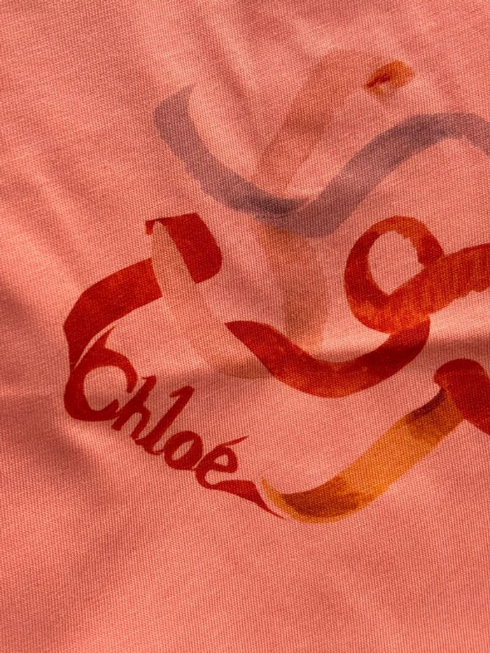 T-shirt pour bébé fille 6 mois Chloé - photo numéro 3