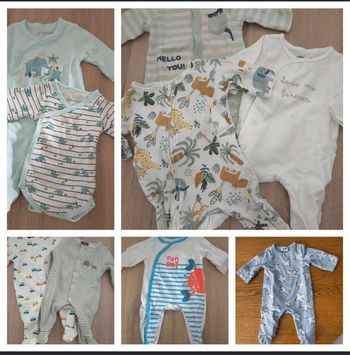 Lot vêtements bébé