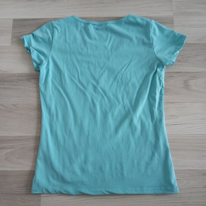 T-shirt femme turquoise Miss Lily taille M - photo numéro 5
