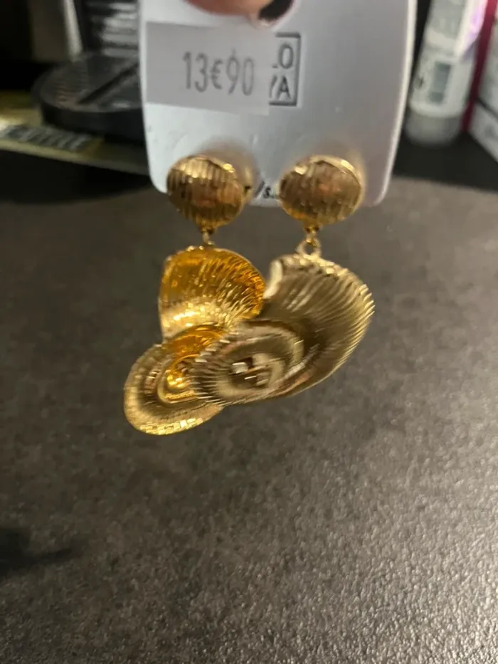 Boucles d’oreille coquillage - photo numéro 2