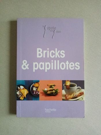Livre cuisine : bricks et papillottes