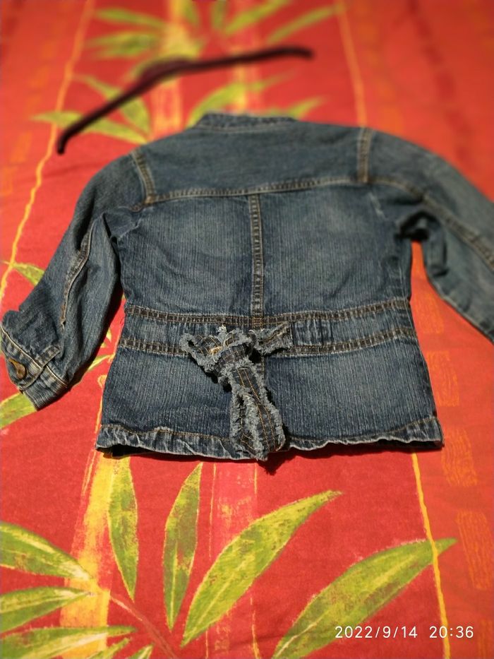 Blouson jeans taille 5ans - photo numéro 3