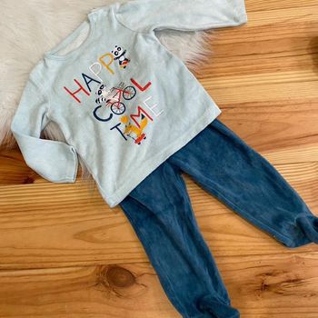 Pyjama 2 pièces velours