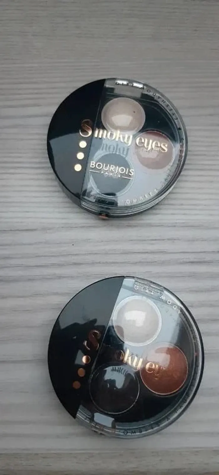 Lot de cosmétiques smoky eyes trio ombres à paupieres neufs