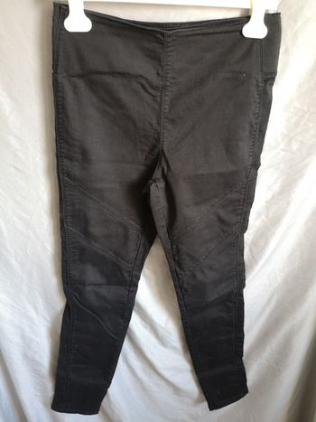 Pantalon noir camaïeu taille 40 élastique femme