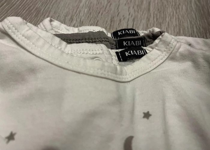 Lot de pyjamas en coton 6-9 mois - photo numéro 3