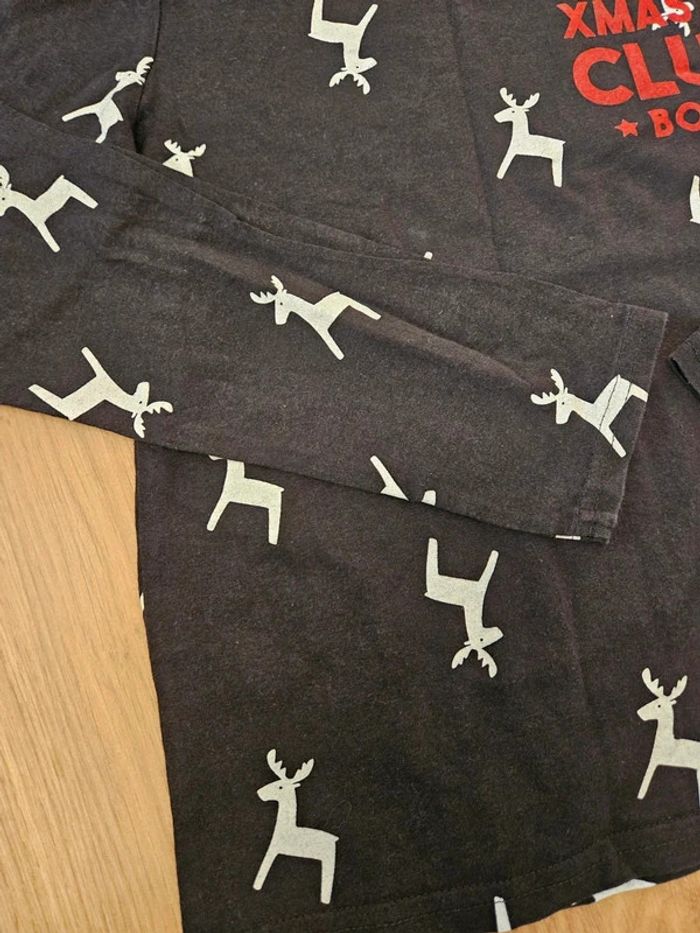 Tee shirt manches longues Kiabi 10 ans Noël - photo numéro 2