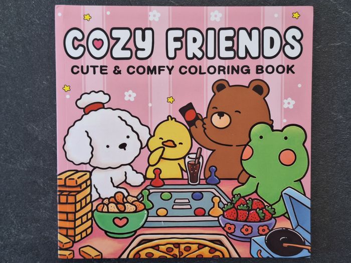 Livre de coloriage “Cozy Friends” par CocoWyo