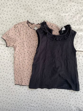 2 tee shirt H&M