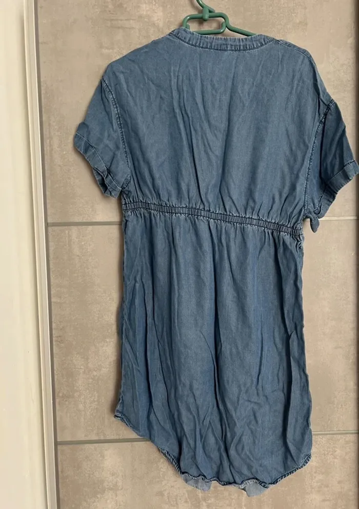 Robe de grossesse en jeans - photo numéro 2
