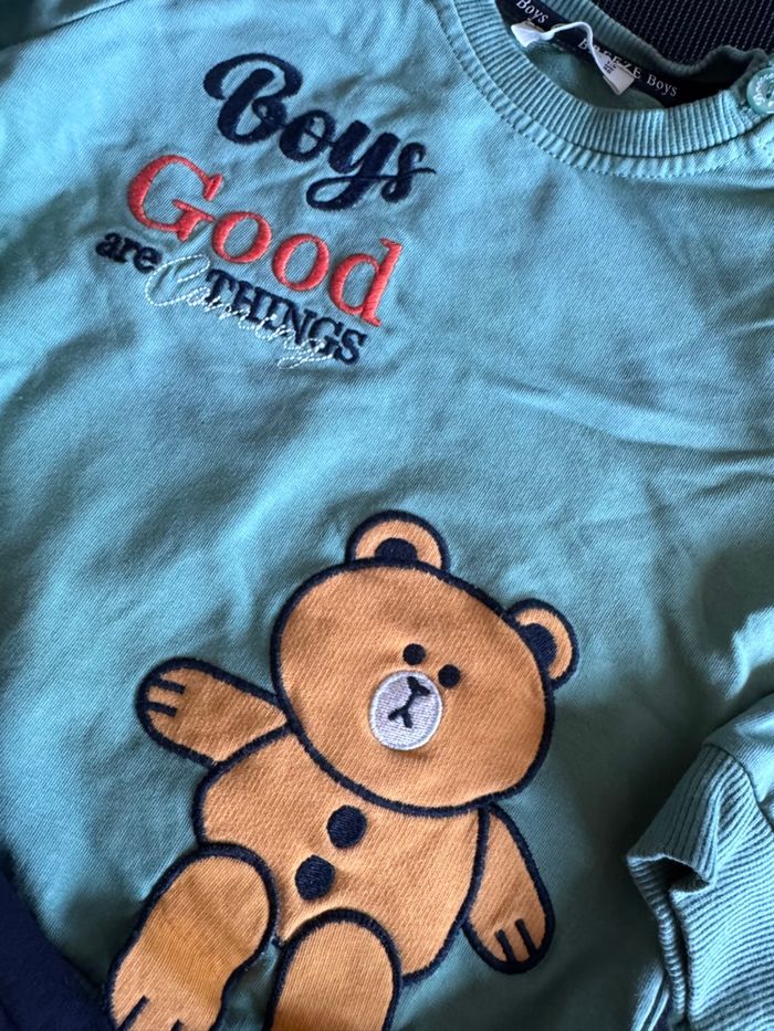 Ensemble 18 mois Breeze Vert clair - photo numéro 4