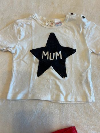 T-shirt Zara taille 68 / 3-6M