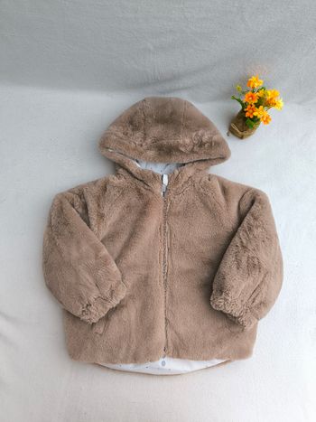 Manteau réversible fille Okaïdi 4 ans