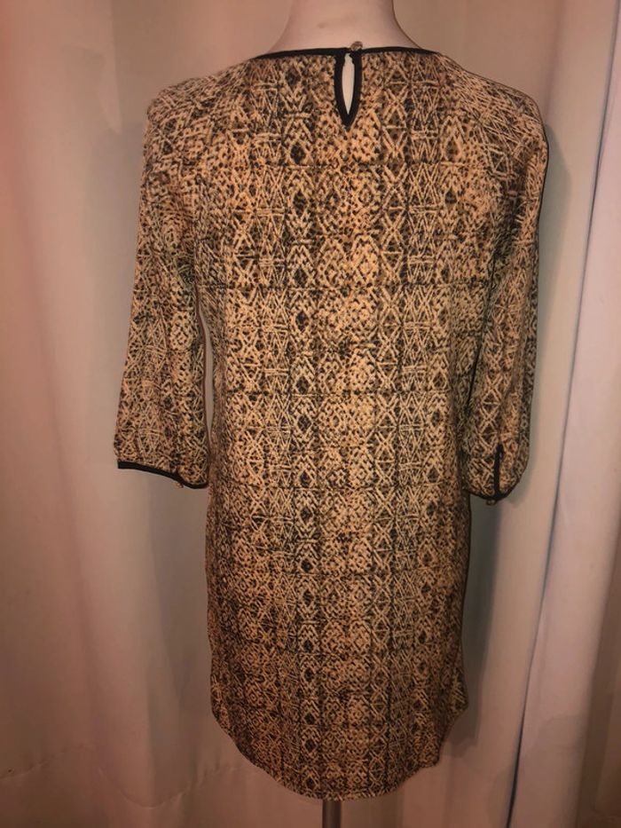 Robe mini Maison Scotch (beige), M / 38 / 10 - photo numéro 3