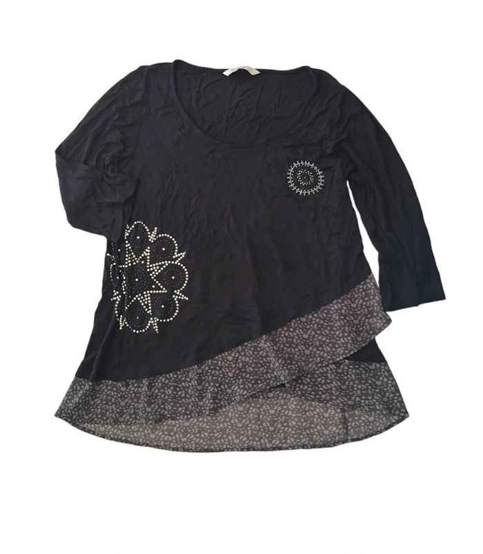 🎀 Joli Haut manches longues - 
Desigual - Taille XL
