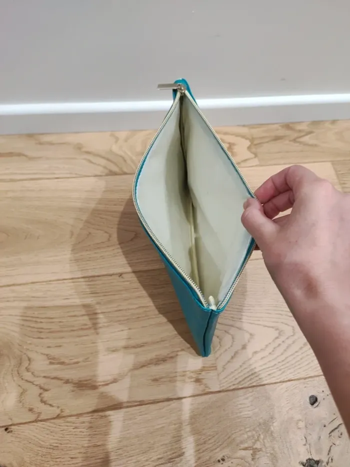 Grande pochette palmier - très bon état - photo numéro 4