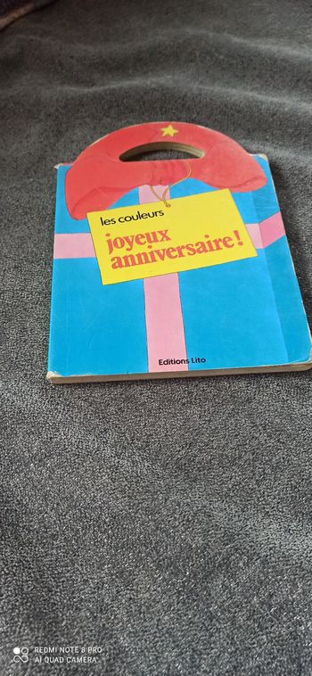 Livre joyeux anniversaire