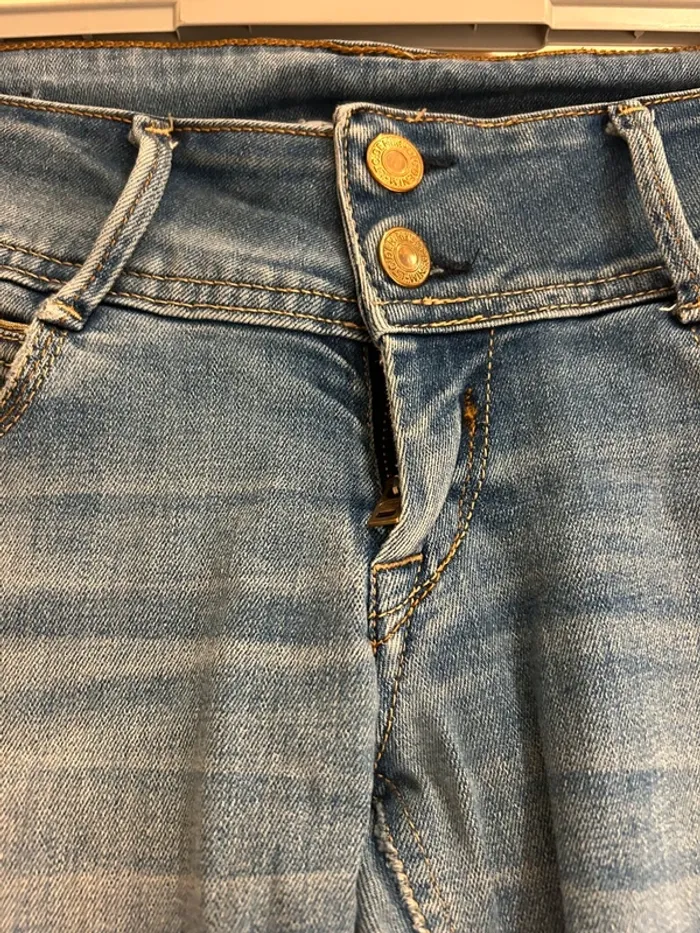 Jean Temps des Cerises – Taille 31 – Bleu délavé - photo numéro 2