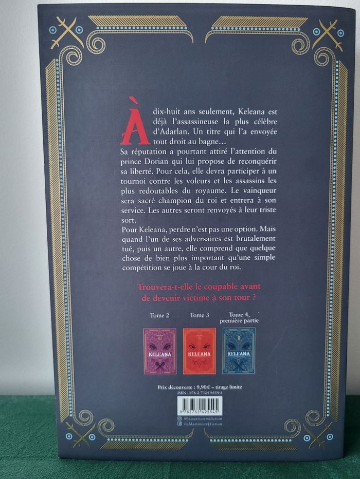 Keleana Tome 1 et 2 Saga le trône de Glace ancienne édition - photo numéro 4