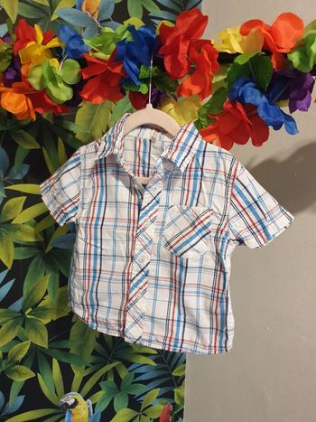 Chemise carreaux